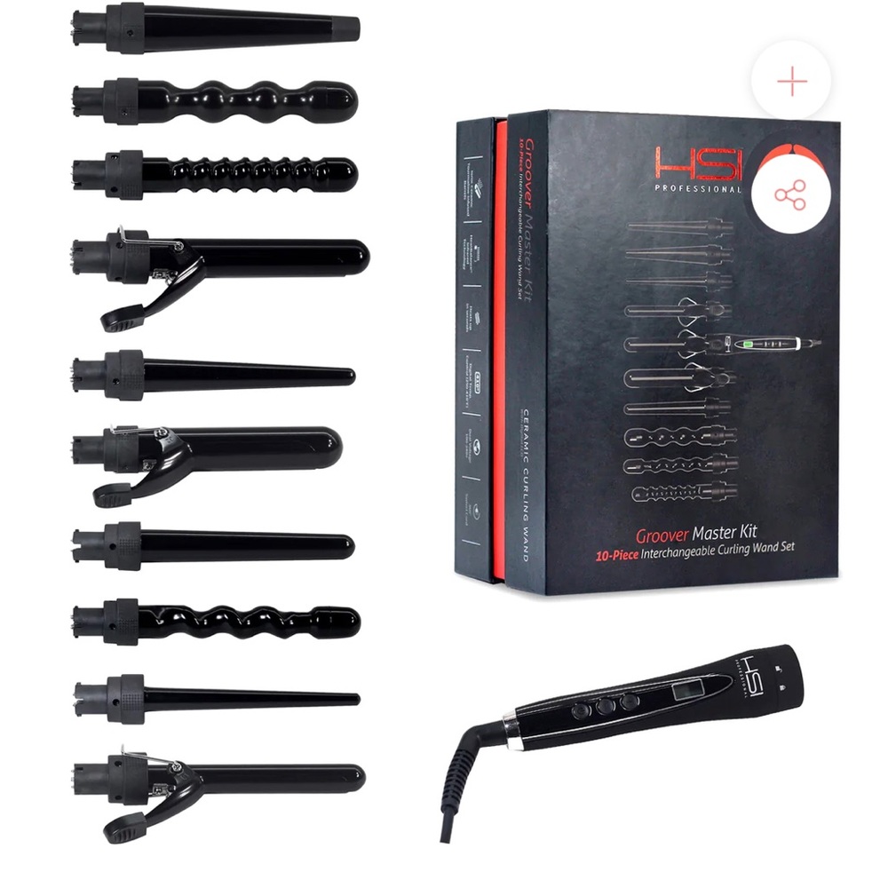 HSI 10 piece curling master kit